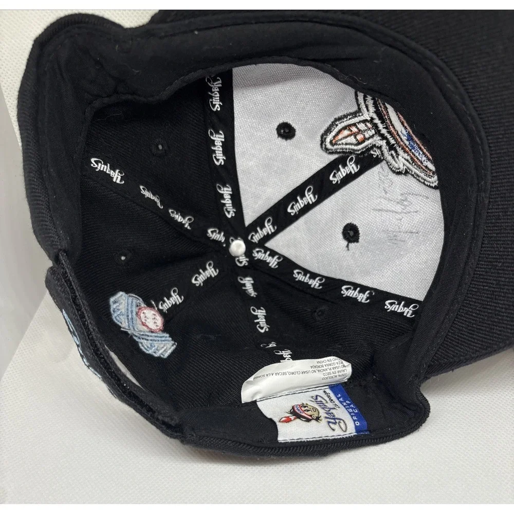 Yaquis De Obregon Adjustable Hat Black Size Youth With Autograph
